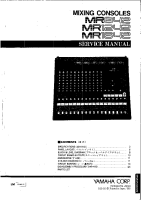 Yamaha MR-1642 - Service Manual 